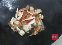 炒蟹的做法图解7