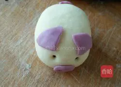 Illustration of how to make bean paste buns 10