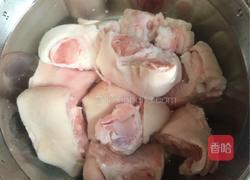 花生猪手煲的做法图解1