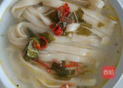 浆水面的做法图解4