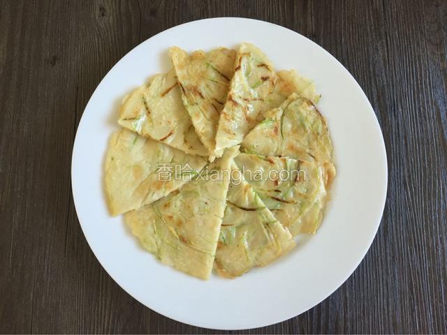 美味的茭瓜饼简单更营养。