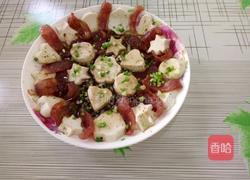 香肠豆腐的做法图解3
