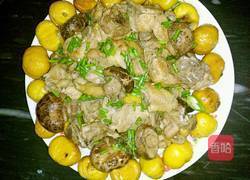 香菇炖板栗鸡的做法图解9