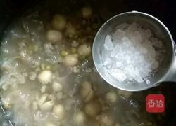 银耳莲子绿豆汤的做法图解5