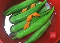 秋葵沙拉的做法图解3