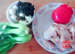 蹄膀菜圆汤的做法图解1