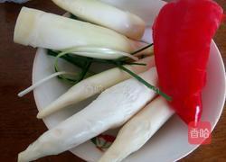 茭白牛肉丝的做法图解2