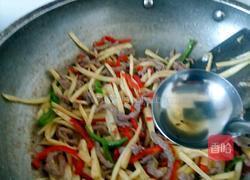 茭白牛肉丝的做法图解14