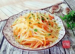 红萝卜炒土豆的做法图解5