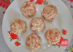 莲藕丸子的做法图解7