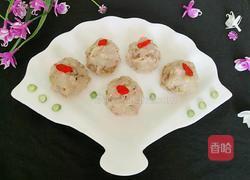 莲藕丸子的做法图解9