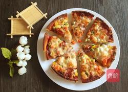 培根芝士披萨的做法图解6