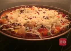 培根芝士披萨的做法图解5