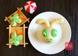 Illustration of how to make cartoon steamed buns 8