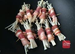五花肉金针菇卷的做法图解5
