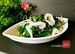 韭菜炒银鱼的做法图解10