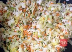 酸菜炒花饭的做法图解7