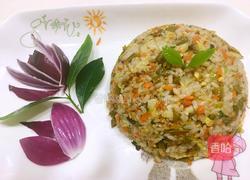 酸菜炒花饭的做法图解10