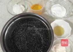 黑芝麻馅的做法图解1