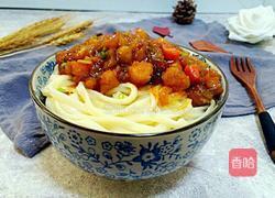 红烧土豆盖浇面的做法图解12