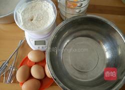 海绵夹心蛋糕 的做法图解1