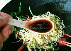 素炒冷面的做法图解5