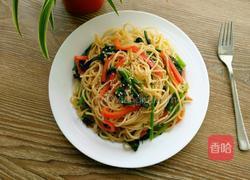 素炒冷面的做法图解6