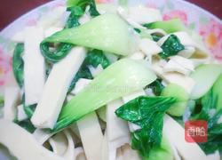 千张炒青菜的做法图解6