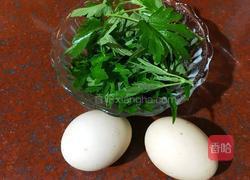 益母草煎蛋的做法图解1