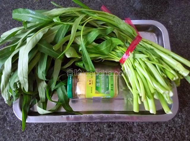 准备食材。
