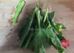 炒小油菜的做法图解2