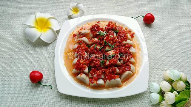 剁椒蒸芋头