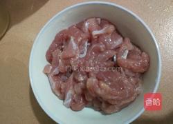 木瓜炒肉片的做法图解1