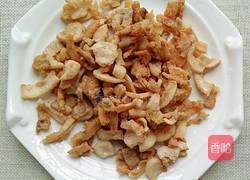 青椒炒油渣的做法图解2