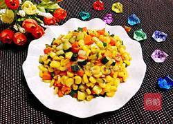 红萝卜炒玉米的做法图解9