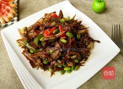 咸鱼炒毛豆的做法图解9