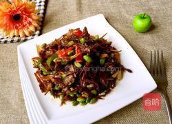 咸鱼炒毛豆的做法图解10