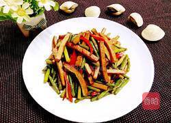 蒜薹炒豆干的做法图解8