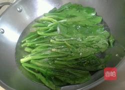 白灼菜心的做法图解3