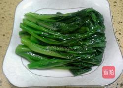 白灼菜心的做法图解4