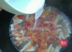 酸辣豆腐汤的做法图解4