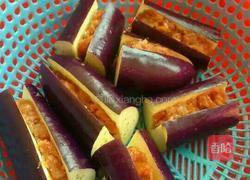 茄子酿肉的做法图解1