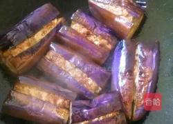 茄子酿肉的做法图解2