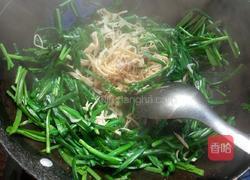 韭菜炒豆皮的做法图解8