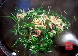 韭菜炒豆皮的做法图解9