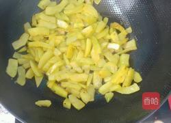 炒南瓜片的做法图解4