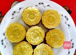 南瓜豆沙馅月饼的做法图解4