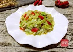 火爆圆白菜的做法图解9