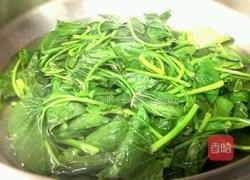 凉拌地瓜叶的做法图解2