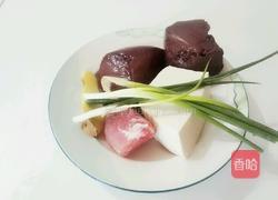 猪血豆腐汤的做法图解1